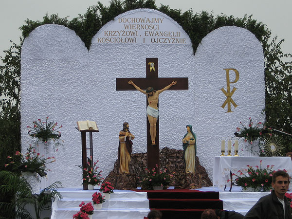 Ołtarz Podlaska - Boże Ciało 2008. Karczew